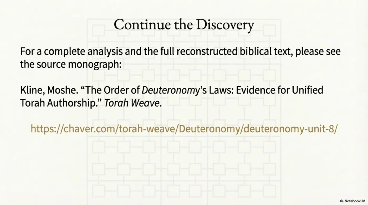 Slide 15: Continue the Discovery - link to full monograph at chaver.com